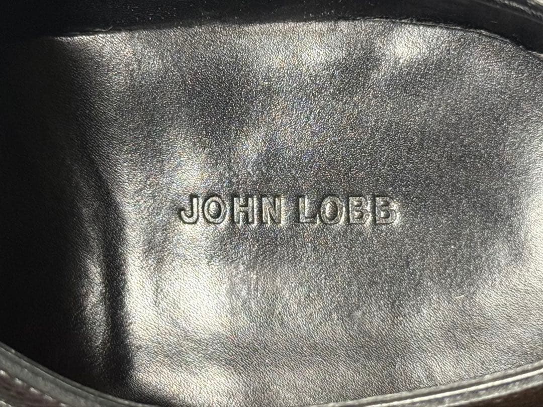 ジョンロブ　モーヴァル　6E　ブラック　0015ラスト　ダブルモンク