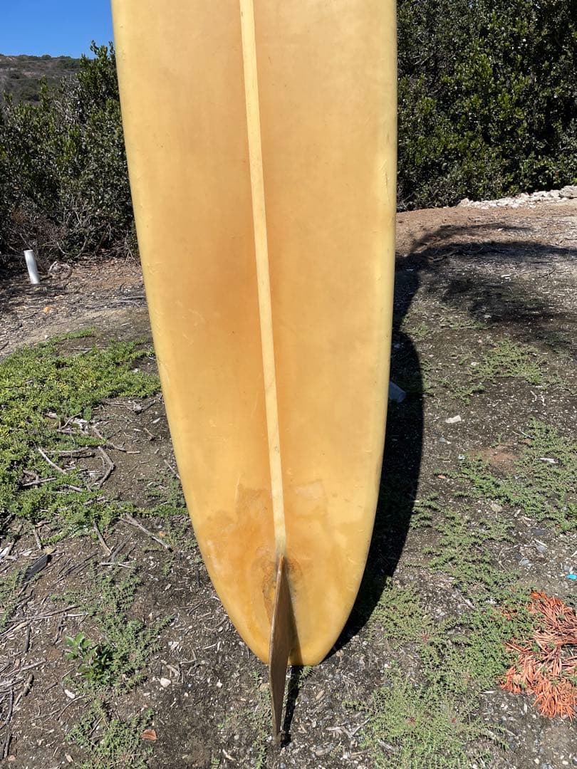 激レア◇60'sビンテージ◇HOBIEホビー ロングボード◇9'8 ウッドフィン