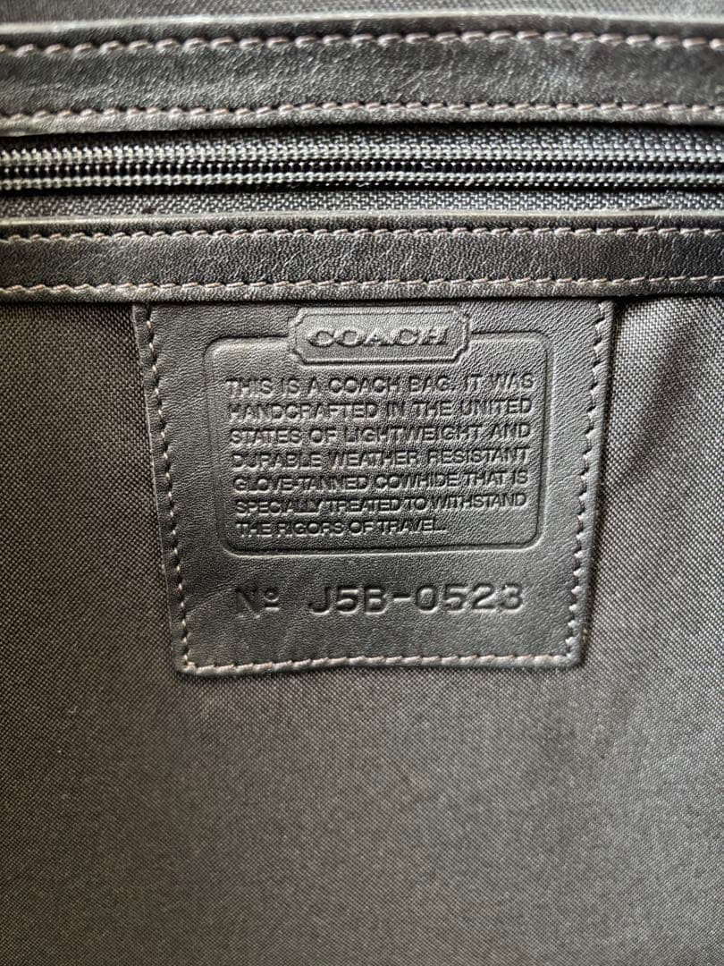 オールドコーチ COACH 米国製　ボストンバッグ　黒