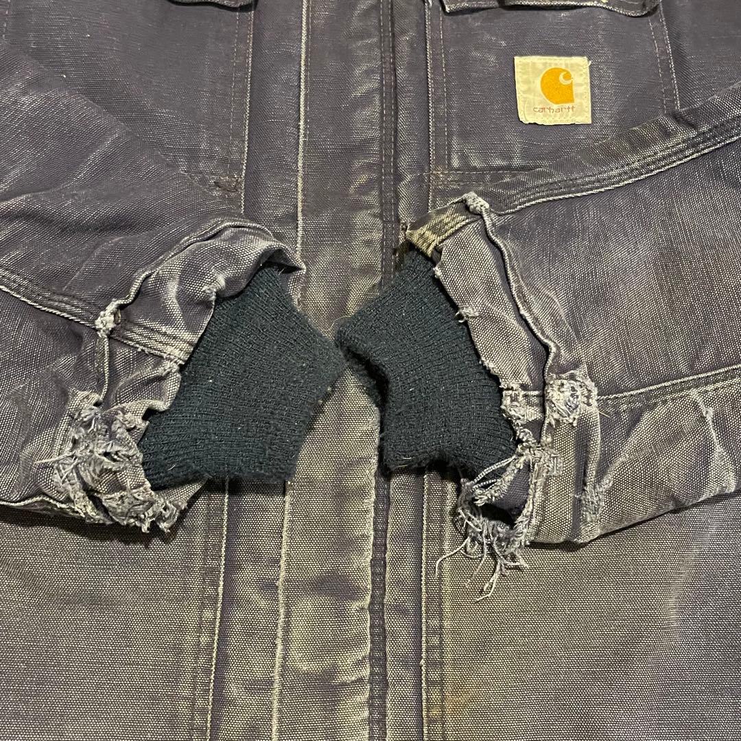 carhartt カーハートトラディショナルコート 鬼フェードネイビー XL相当
