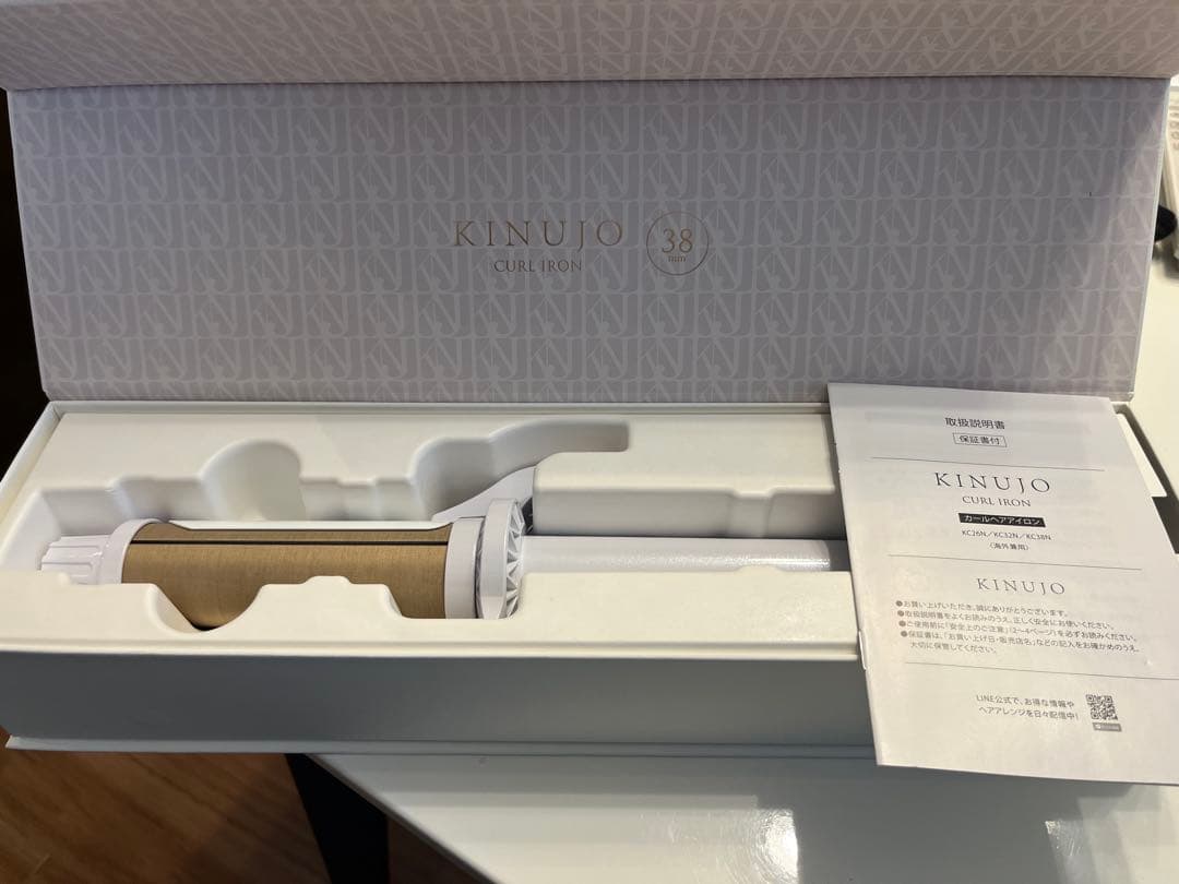 KINUJO カールアイロン 38mm ほぼ新品