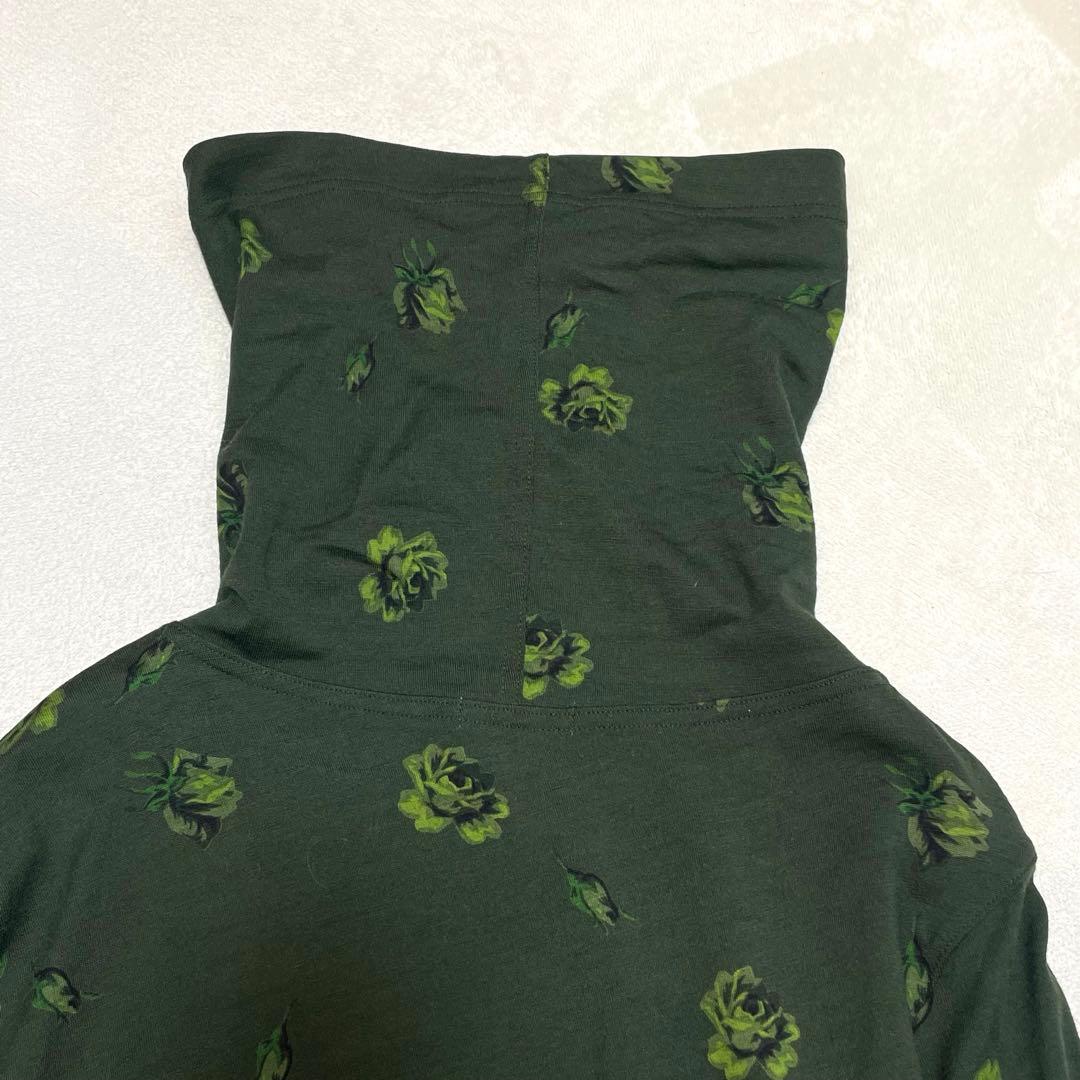 トクコプルミエヴォル タートルネック フレアワンピース アシンメトリー スリット