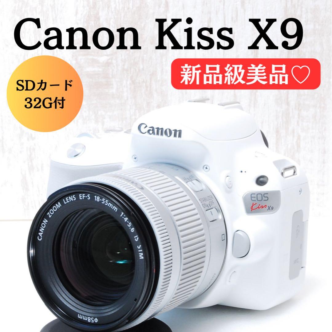 ✨新品級美品✨取説付✨Wi-Fi搭載✨すぐ使える Canon Kiss X9