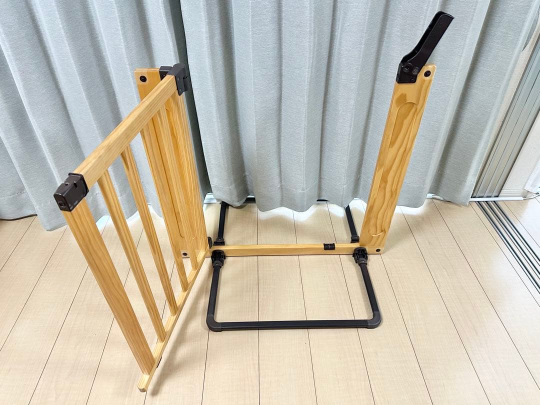 良品 日本育児 木製パーテーション FLEX400-Ｗ ベビーフェンス