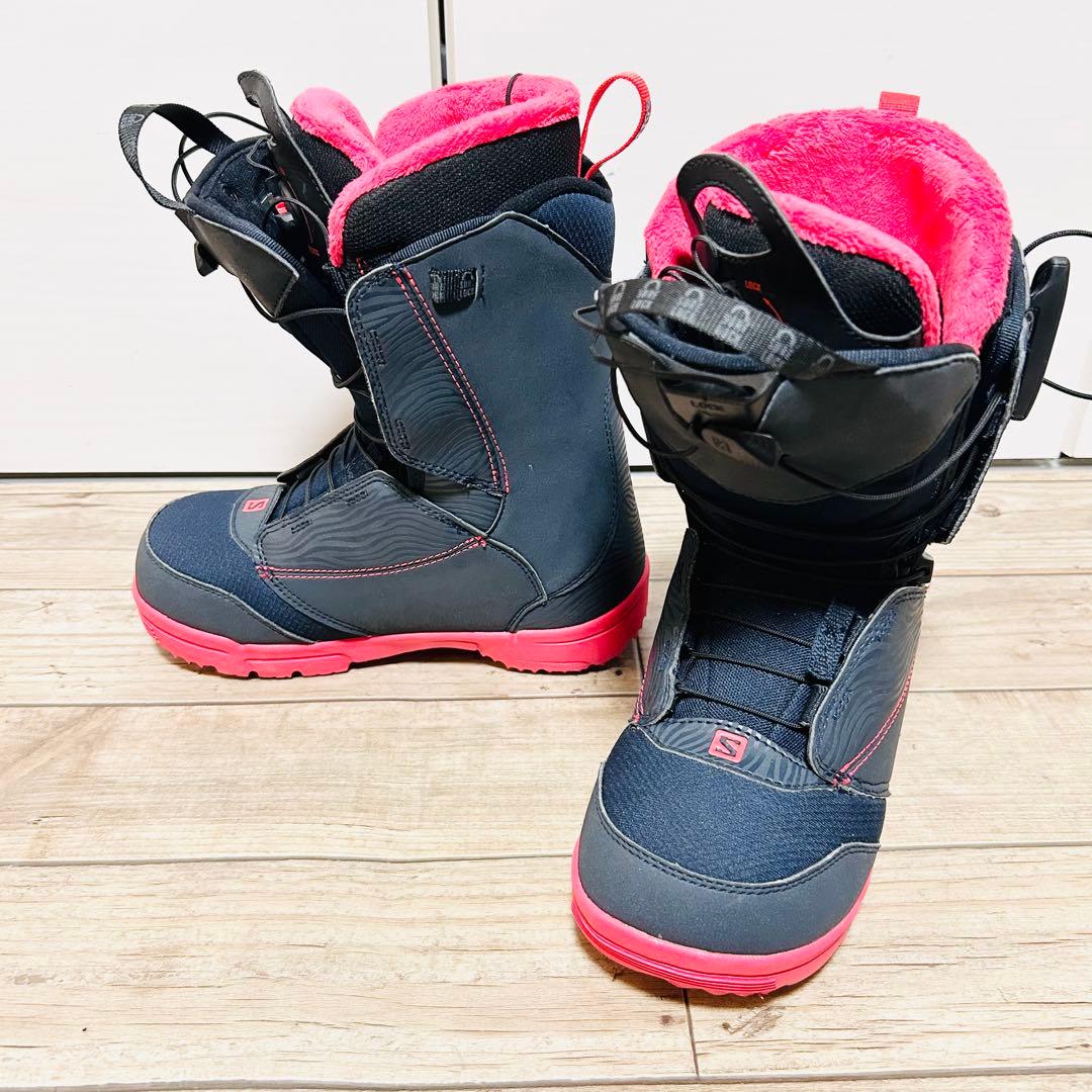 【美品】サロモン　スノーボードブーツ　PEARL 23.5cm