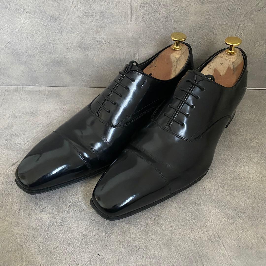 【美品】REGAL リーガル ストレートチップ W21D ブラック 25cm