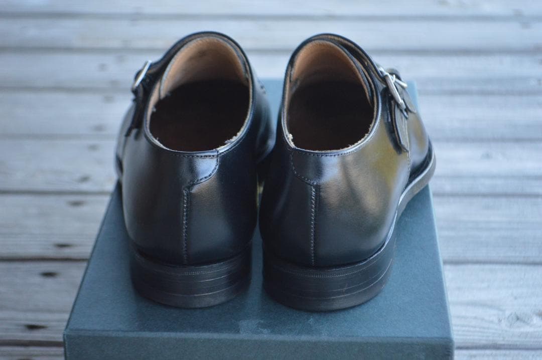 着用数回　CROCKETT＆JONES　LOWNDES　6E　ブラック