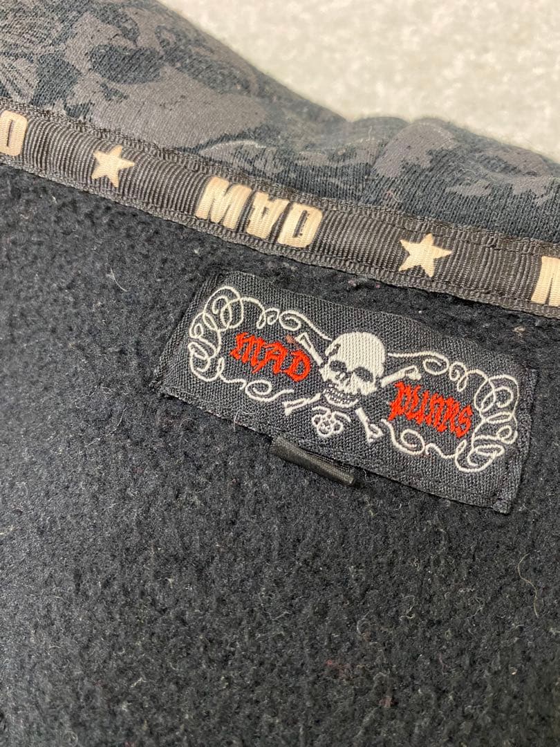 MAD PANKS 猫耳 ロングパーカー 平成