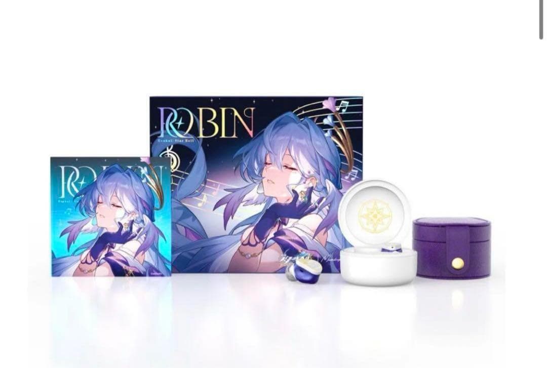 【新品未開封】水月雨×崩壊スターレイル　ロビン コラボイヤホン（日本版）