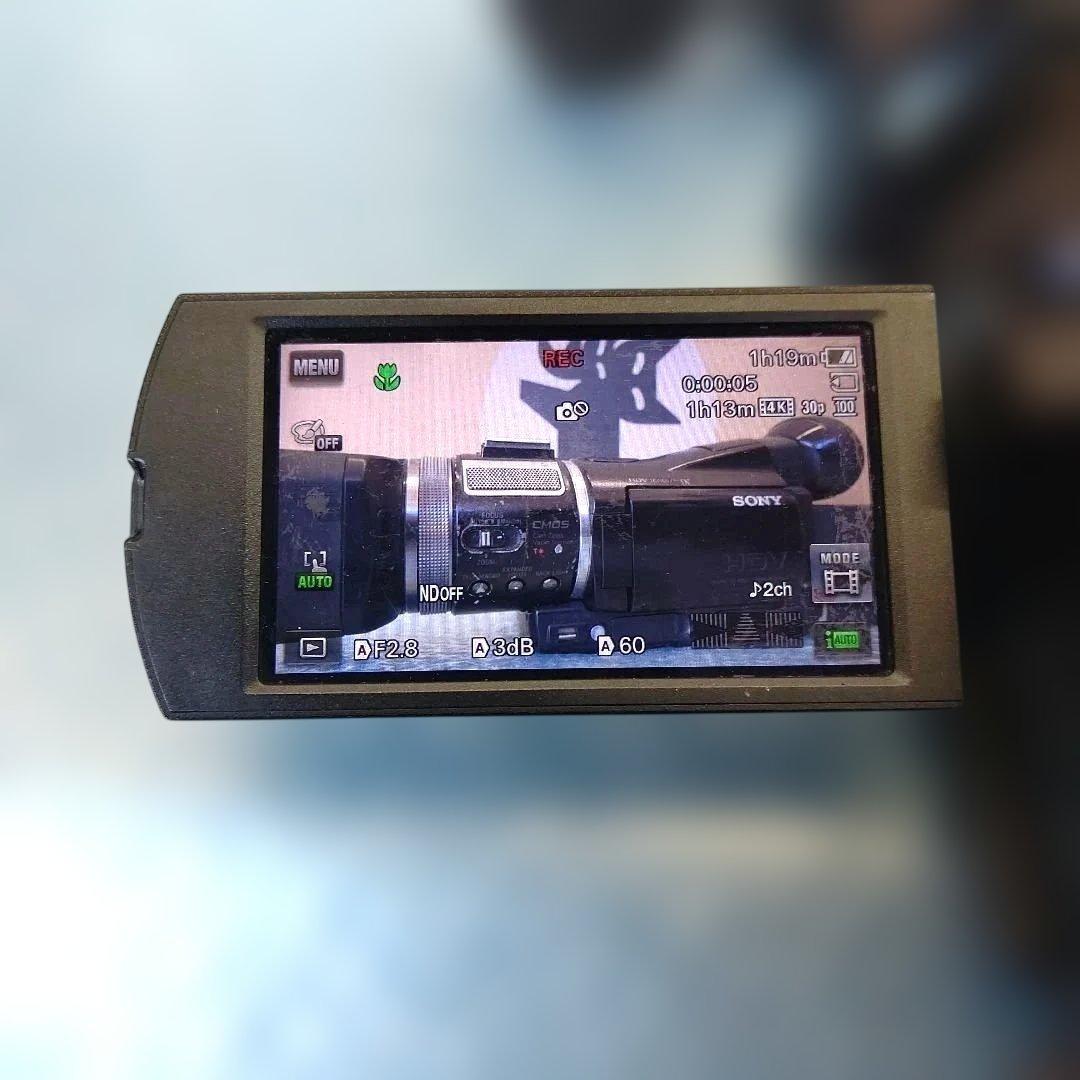 SONY FDR-AX100E NTSC仕様 4Kビデオカメラ