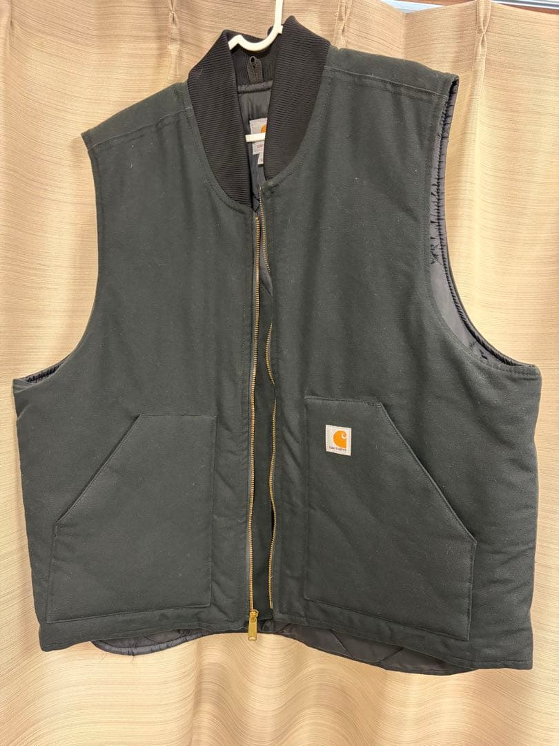 Carhartt ダックベスト ブラック　XL
