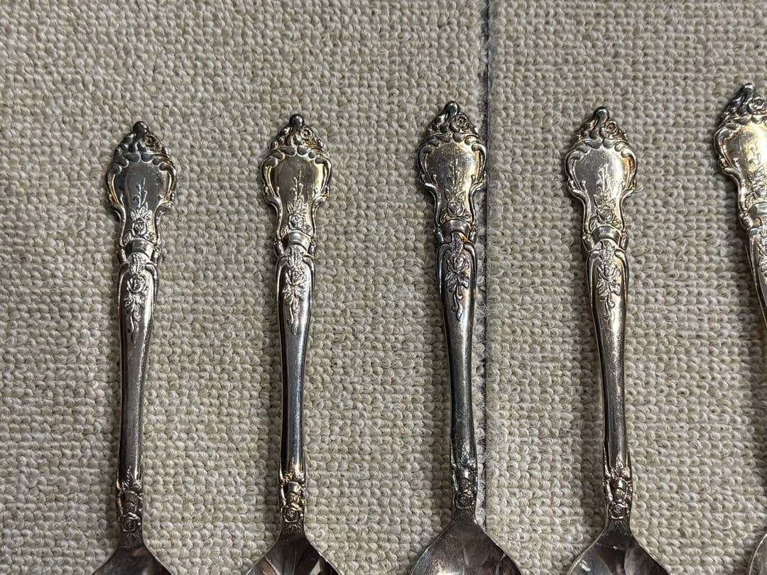 S*認様 スプーン　6本セット カトラリー シルバー SILVER