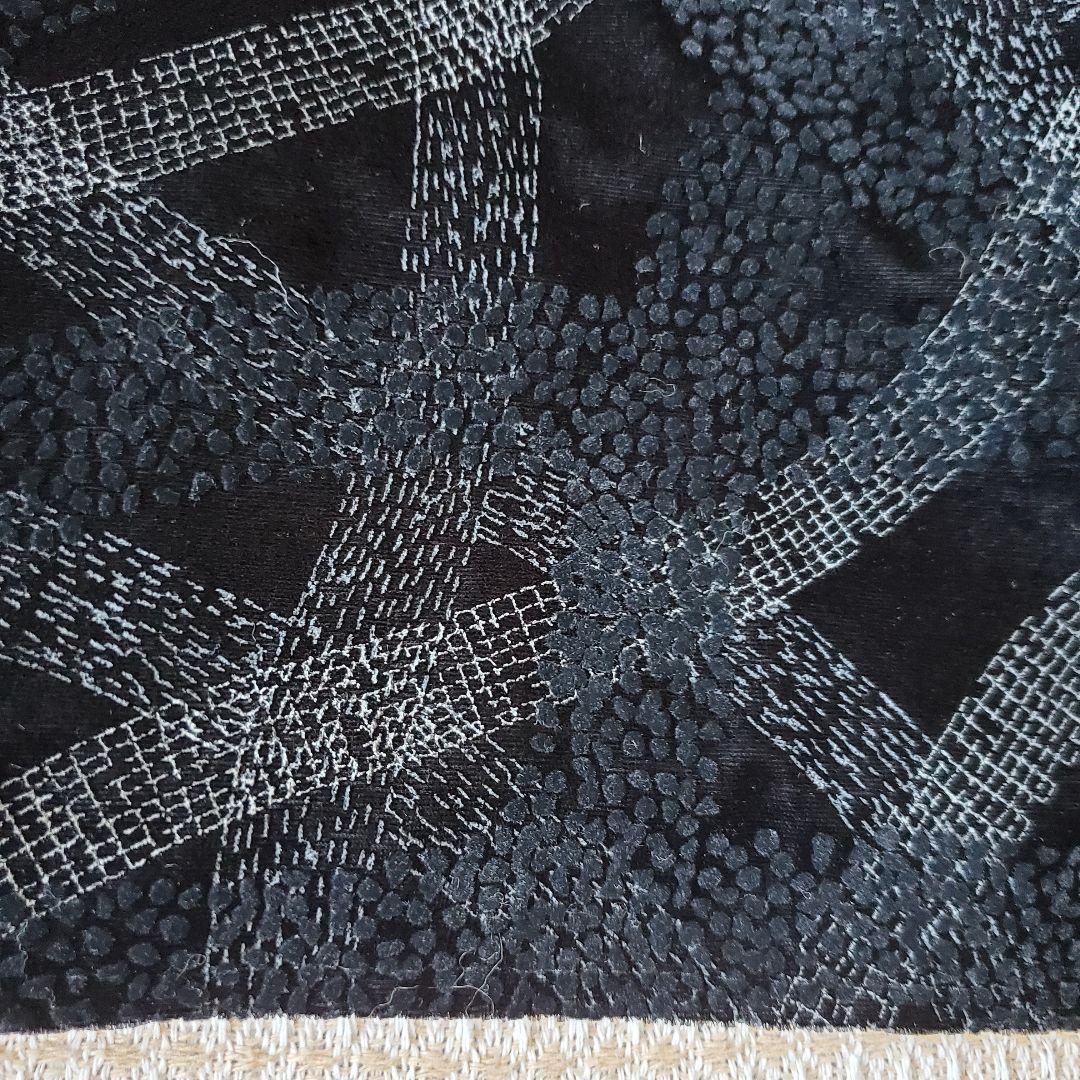 中川政七商店 2024AW 布ぬの やたらフロック マント ベスト 黒