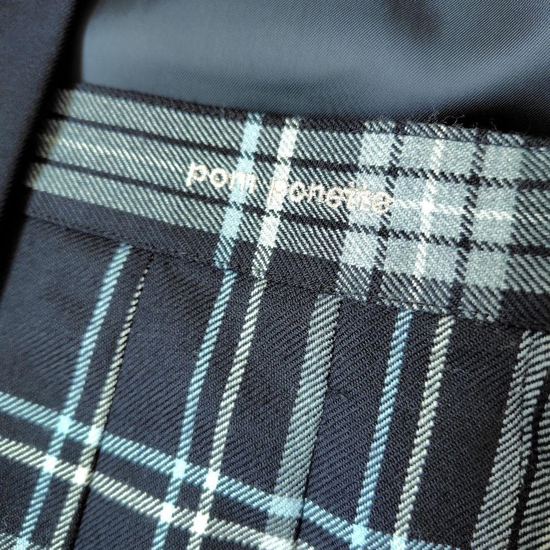 ポンポネット ジュニア 卒服 セレモニー ブレザー スカートセット 160