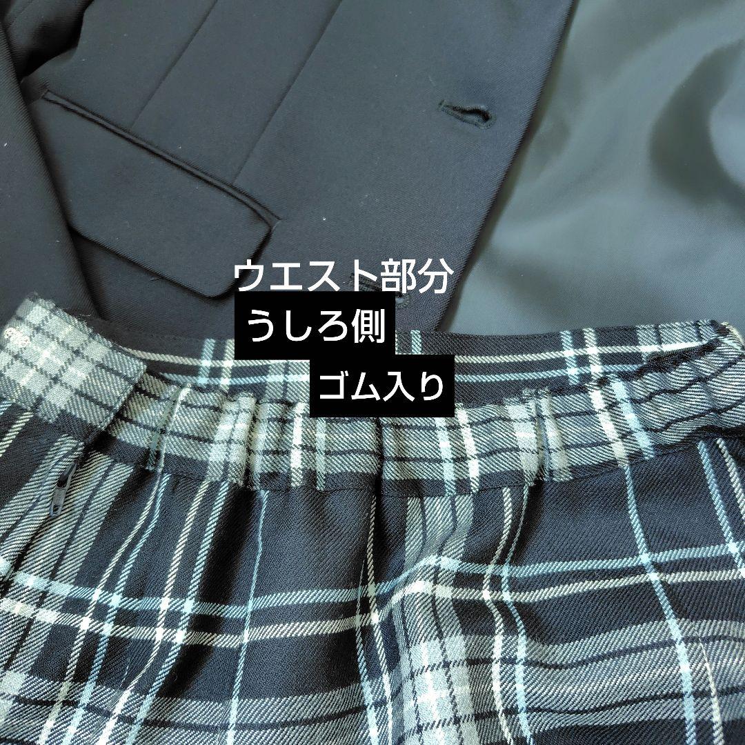 ポンポネット ジュニア 卒服 セレモニー ブレザー スカートセット 160