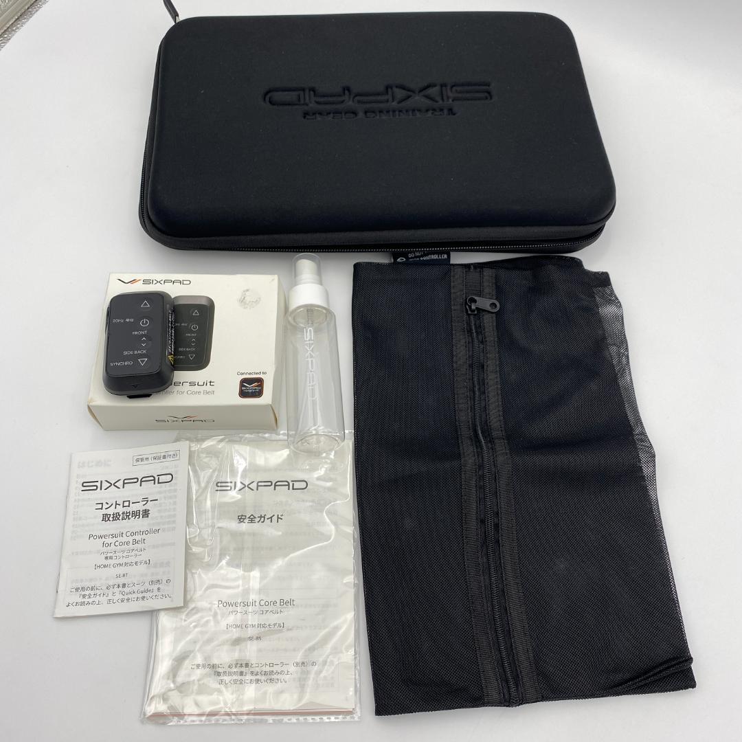 【美品】SIXPAD パワースーツコアベルト LLサイズ 付属品 専用ケース付き