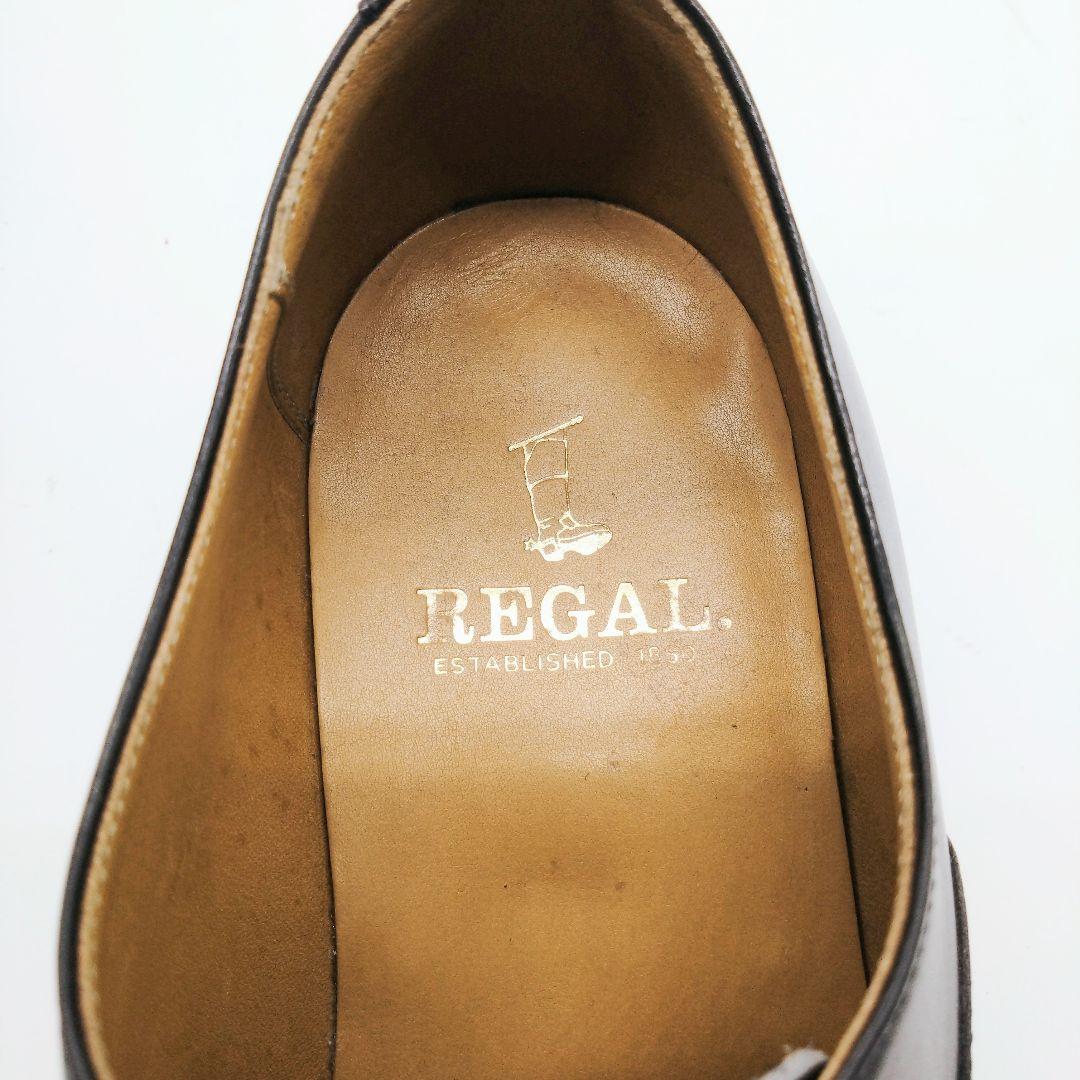 リーガル 2794 ストレートチップ 内羽根 ブラック 25cm　624