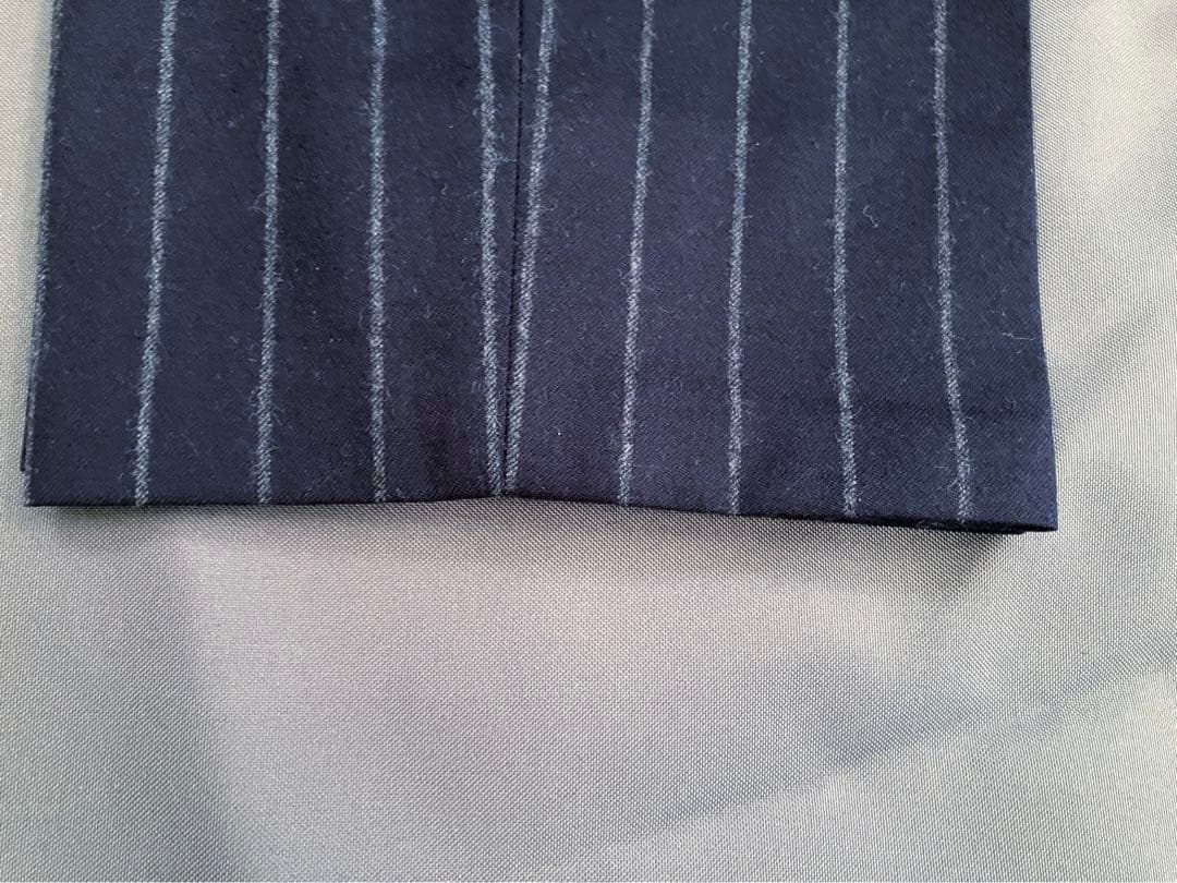 BEAMS F / Zegna チョーク ストライプ スーツ