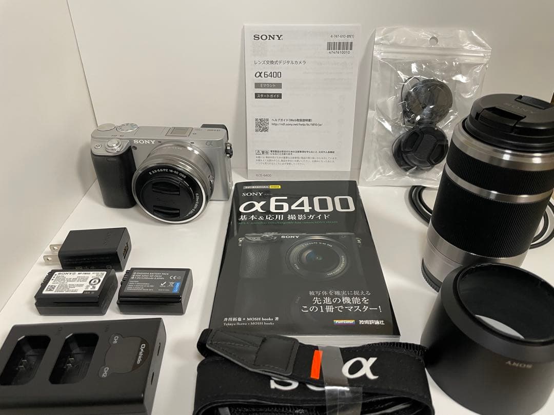 SONY α6400 ダブルズームレンズキット他　美品！