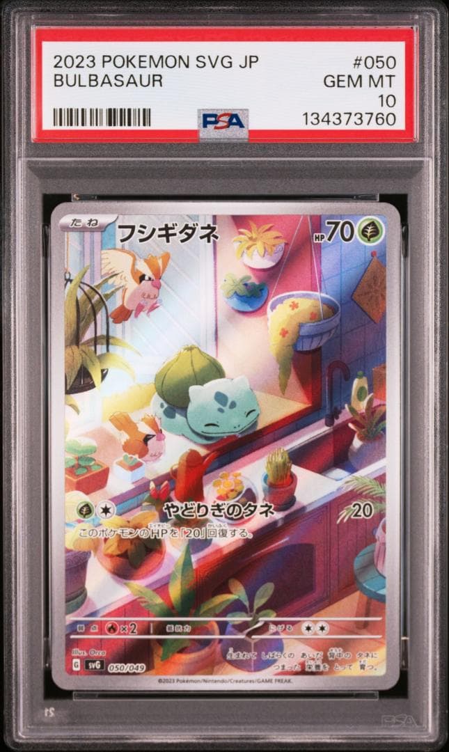 PSA10 9連番 御三家 フシギダネ ヒトカゲ ゼニガメ AR