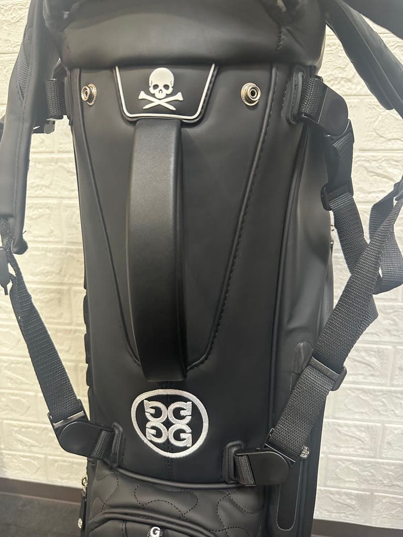 新品未使用☆G/FOREスタンド式キャディーバック9.5インチ　黒×白