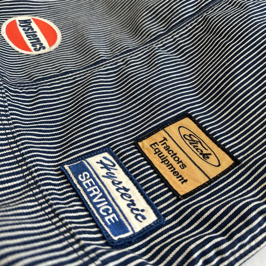 希少ヒステリックグラマー　90's ヒッコリー　ストライプ　バッグ　ヴィンテージ