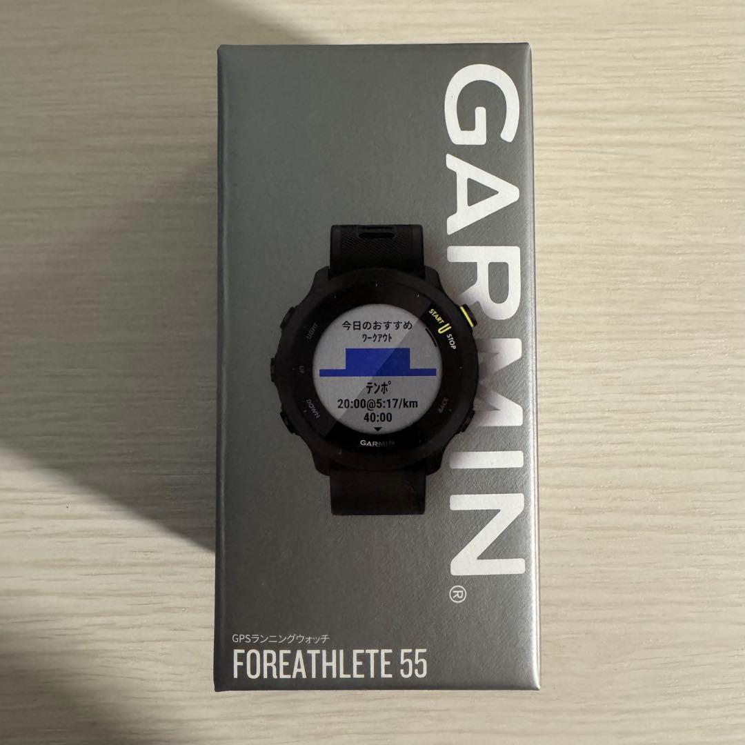GARMIN FOREATHLETE 55 ブラック 本体　未使用品