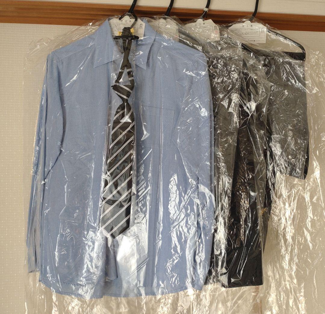 ワンダーファクトリー/ネイビー スーツ６点セット 160