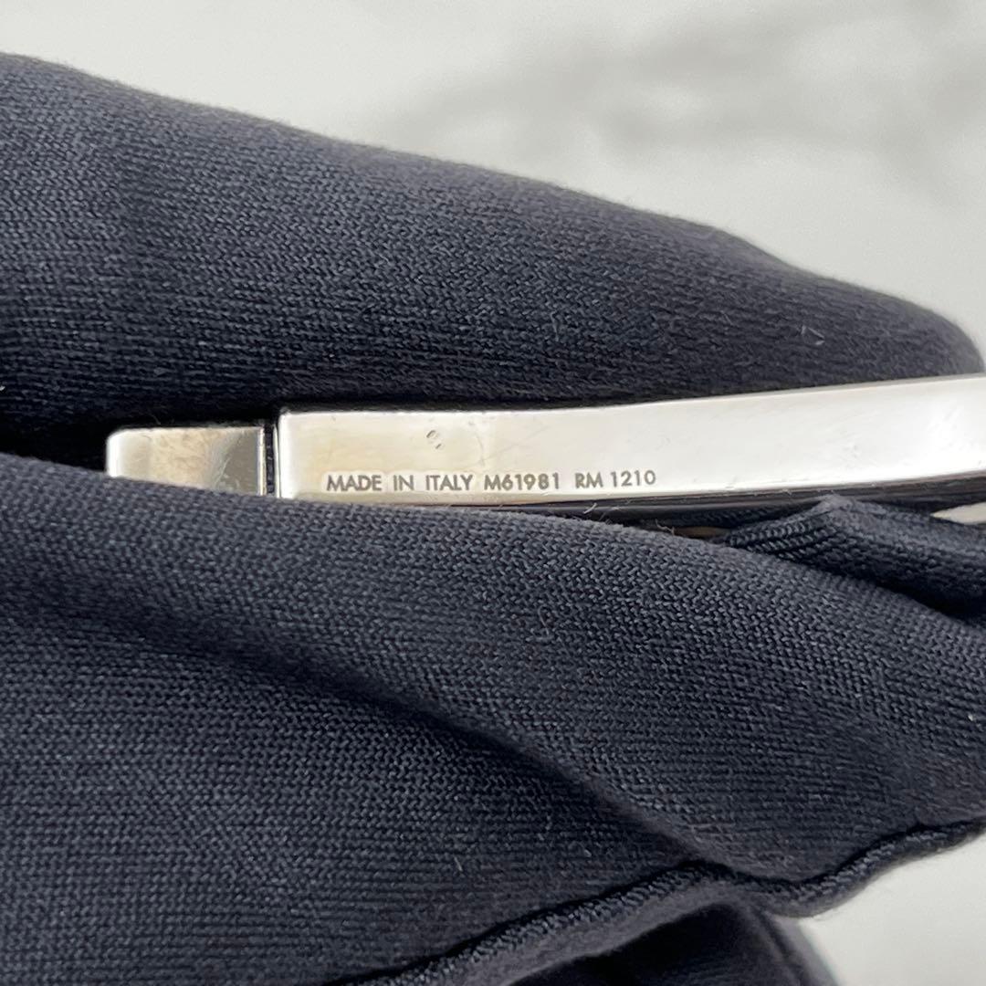 ルイヴィトン ネクタイピン・LV イニシャル ネクタイピン 現行品 シルバー