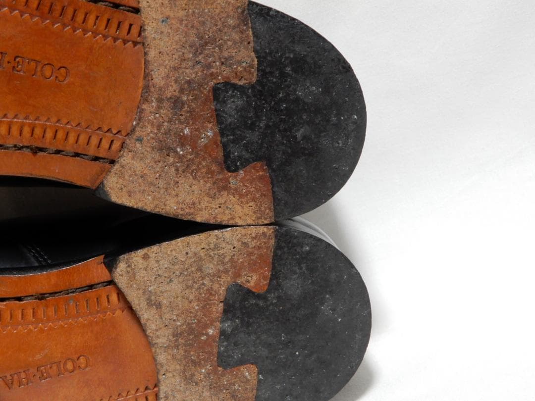 80's　COLE HAAN/コールハン　USA製　キャップトゥ　US8　美品