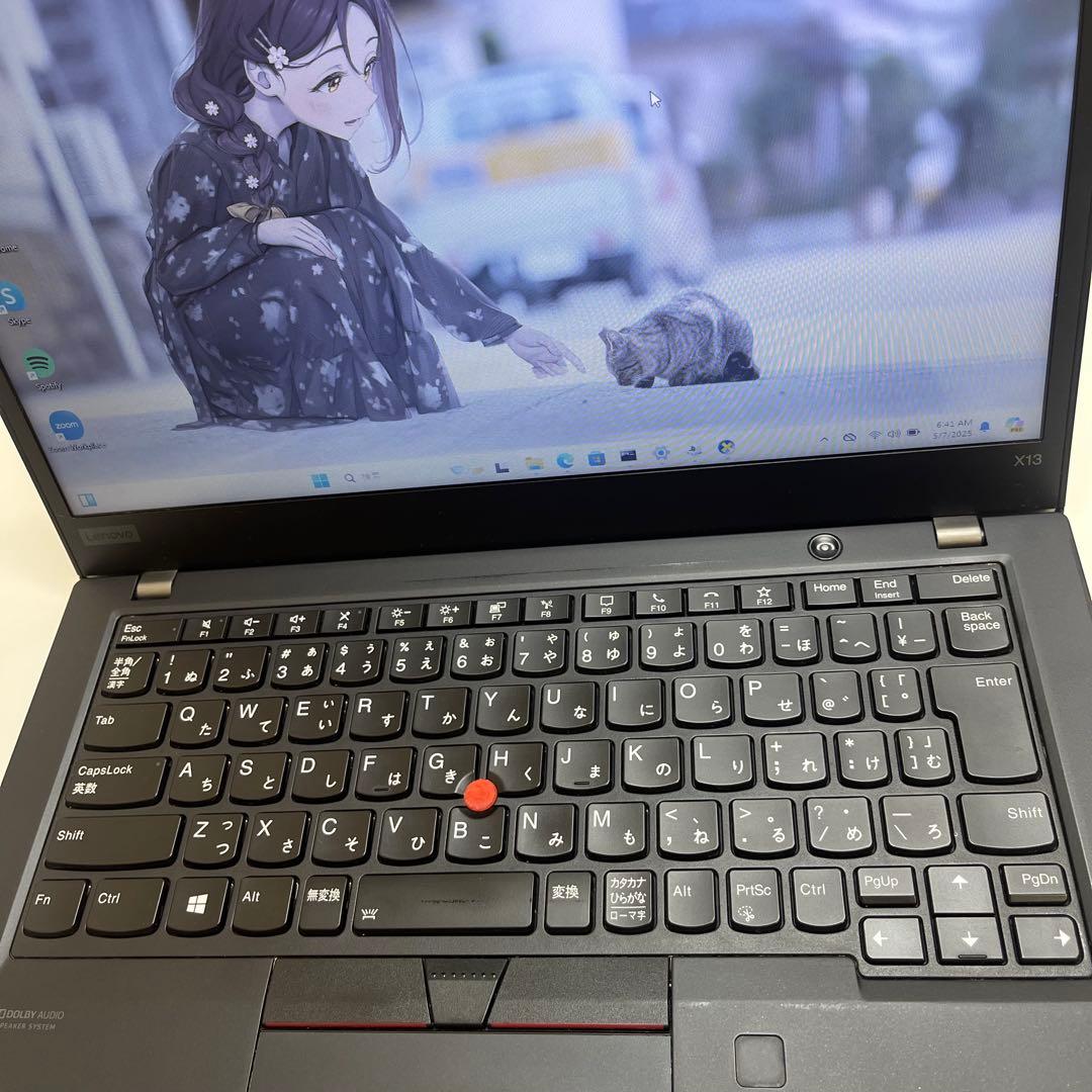 #812 レノボ Thinkpad X13 i3-10110U 8GB 256G