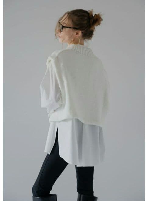 chaleur vest：シャルールベスト　maison de Dolce.