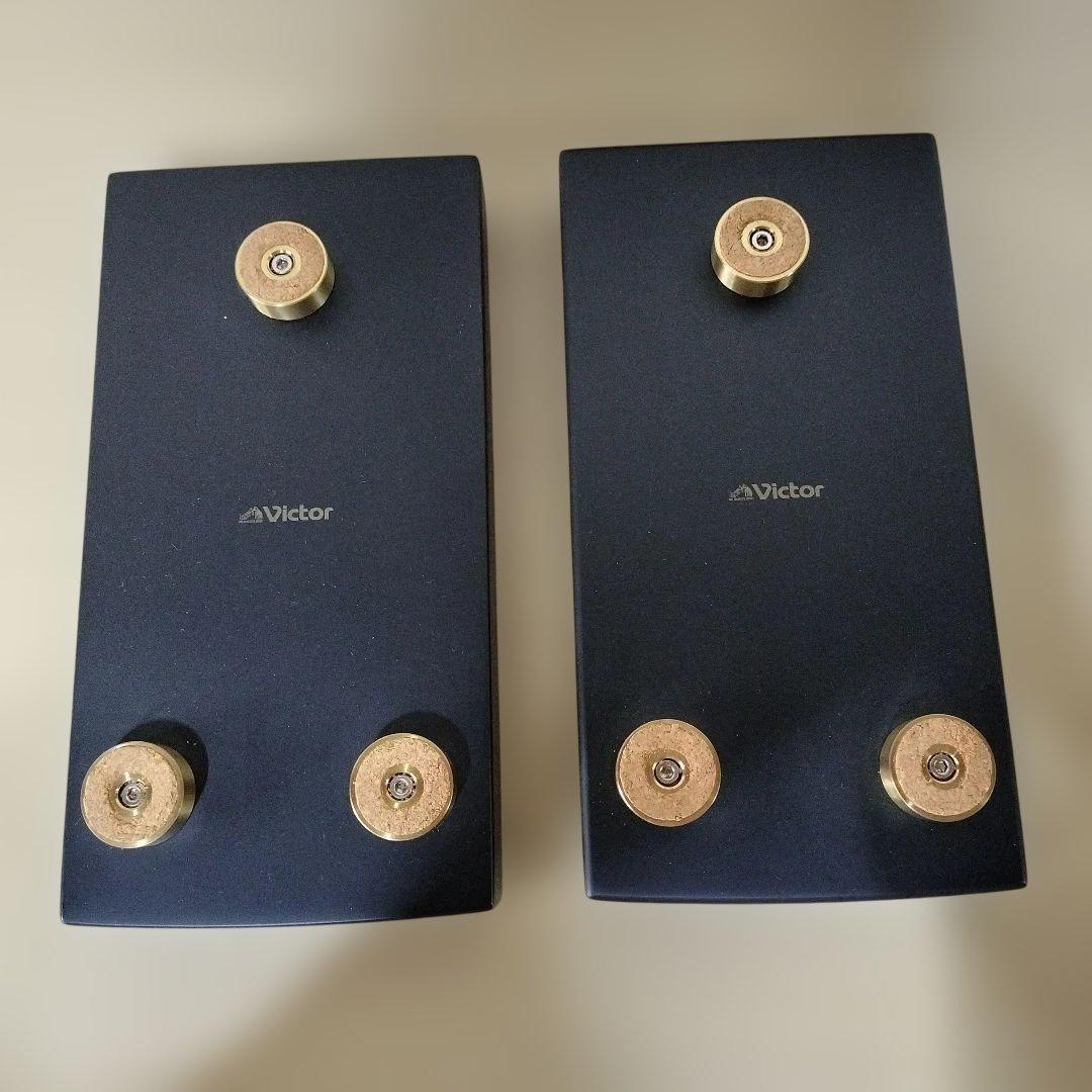 Victor DEUS ミニコンポ 40W スピーカー2台付き