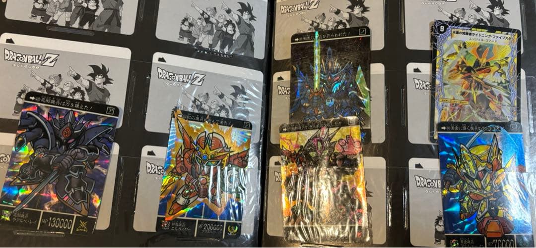カードダスシールまとめ　ドラゴンボール、ガンダム、他