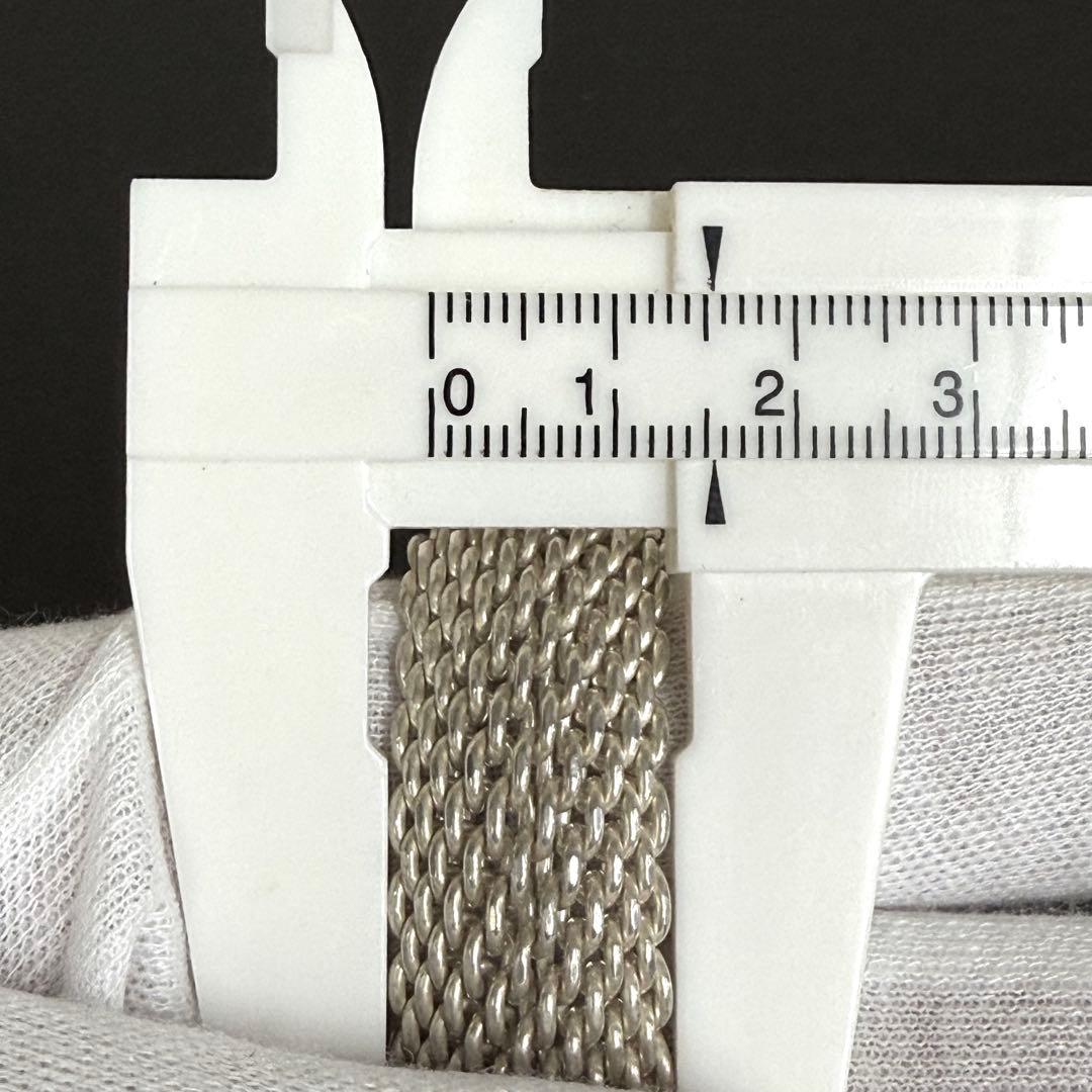 ティファニー　バングル　サマセット　メッシュ　シルバー925 ブレスレット