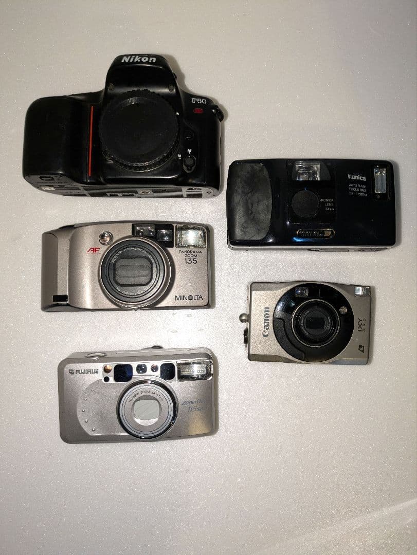 【まとめ売り】フィルムカメラ◆デジタルカメラ◆ストロボなど15点セット　ジャンク