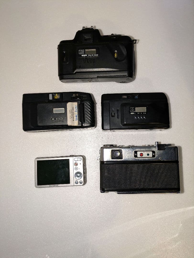 【まとめ売り】フィルムカメラ◆デジタルカメラ◆ストロボなど15点セット　ジャンク