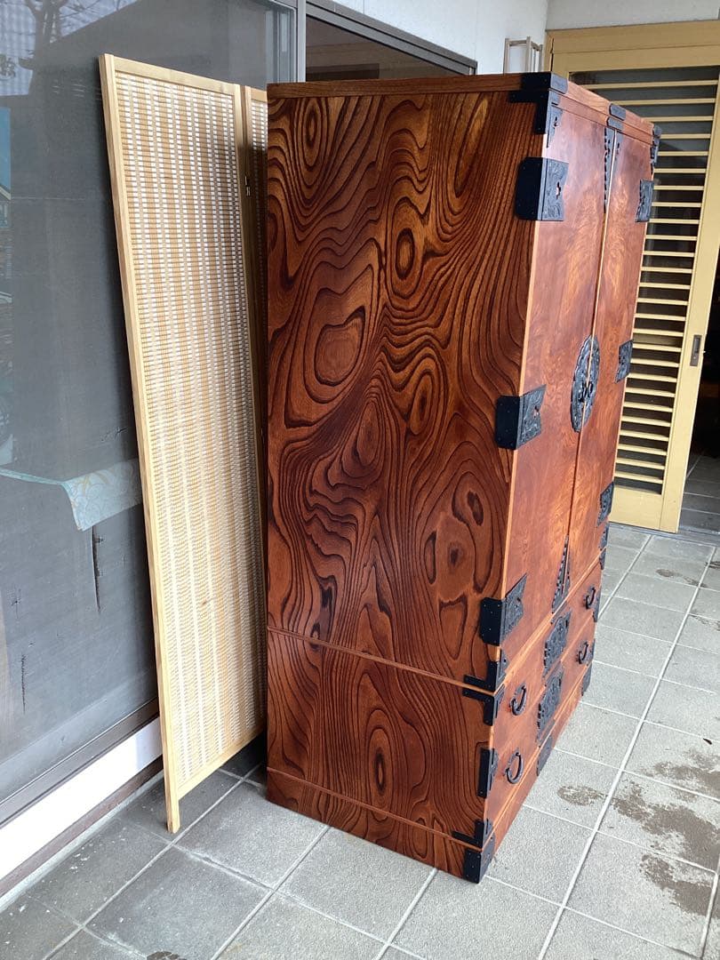 [s] 時代箪笥　民芸箪笥　装飾金具　和箪笥　洋箪笥　仙台箪笥