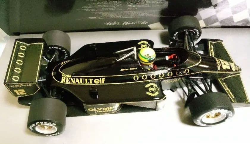 ミニチャンプス 1/18 F1 ロータス 97T ルノー A.セナ