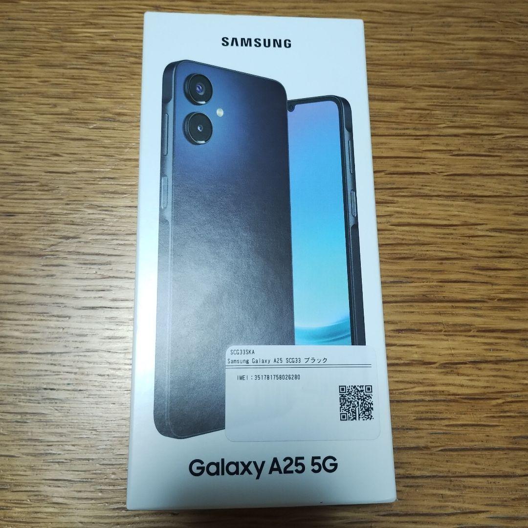 Samsung Galaxy A25 5G 64GB ブラック