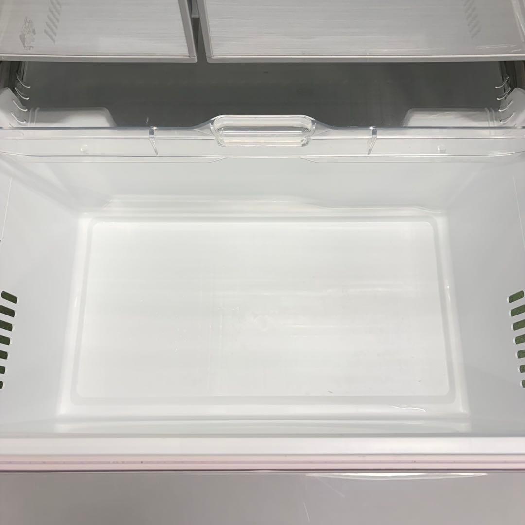 634 東芝　大型冷蔵庫　観音開き　500L強　小型　家庭用　自動製氷　シルバー