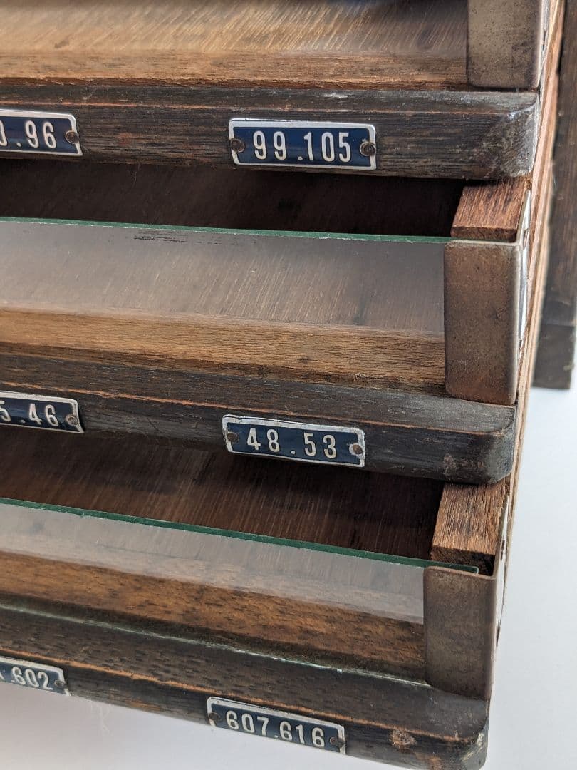 値下げ！ 手芸 タイヤー印 ミシン刺繡糸　昭和レトロ 洋裁 裁縫 収納棚 飾り棚