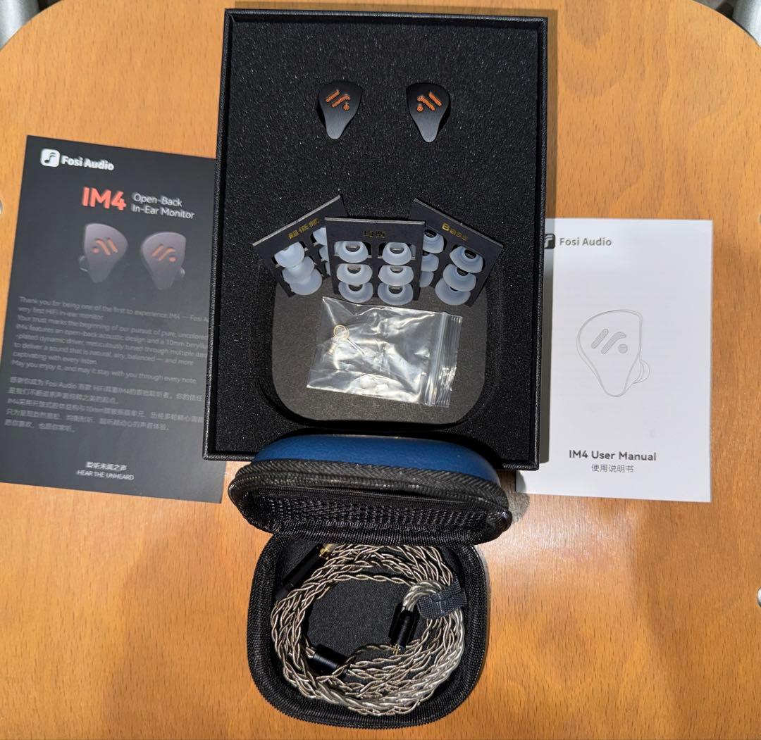 【美品】 Fosi Audio IM4有線イヤホン