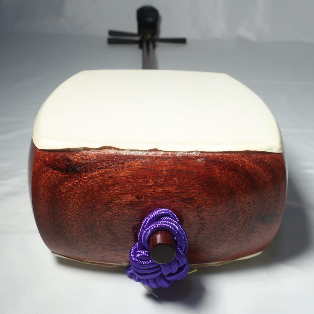 三味線 中棹 ハードケース 鼈甲撥 付属 地唄 和楽器 E26