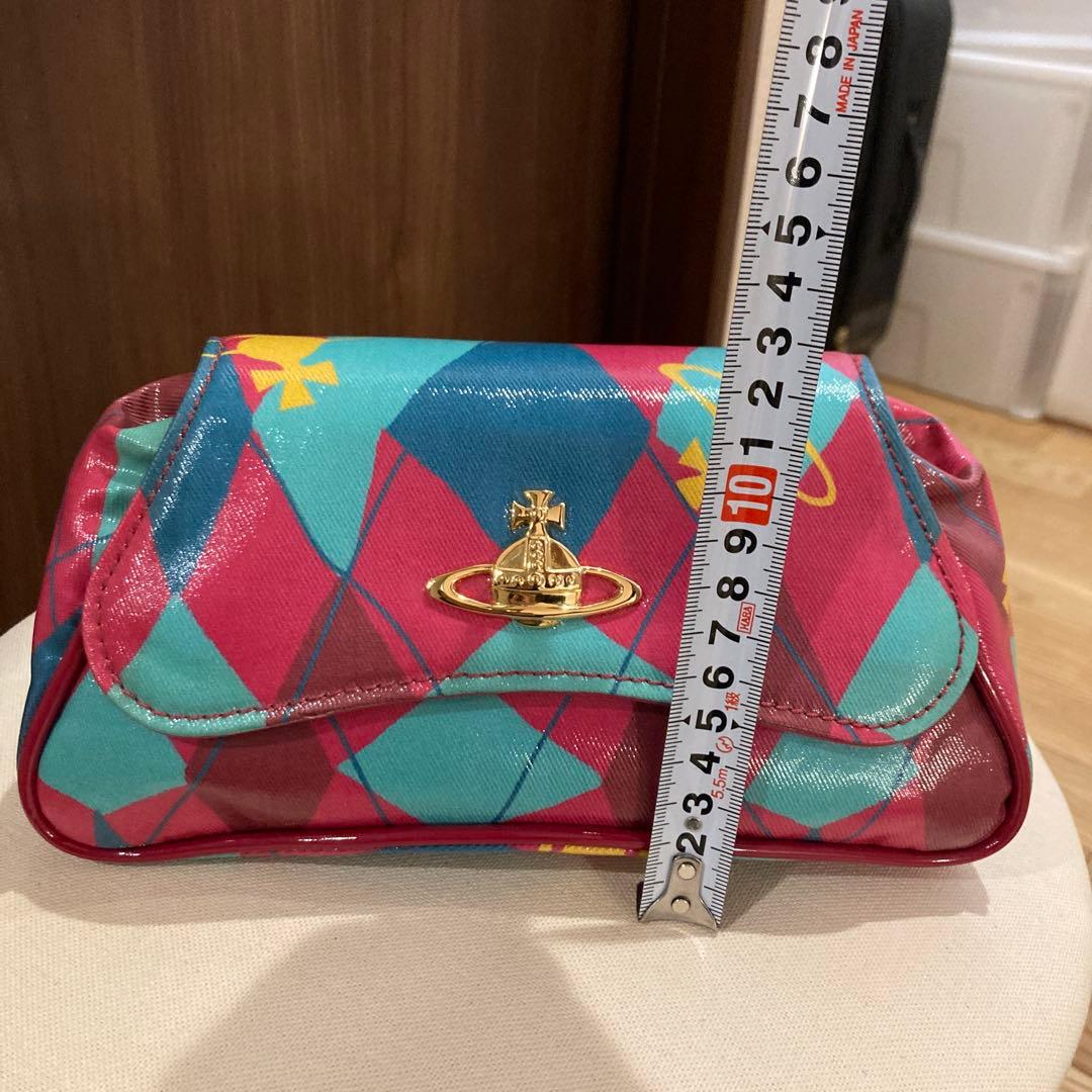 【美品(内側訳あり)】ヴィヴィアンウエストウッド　バッグ　クラッチ　ショルダー