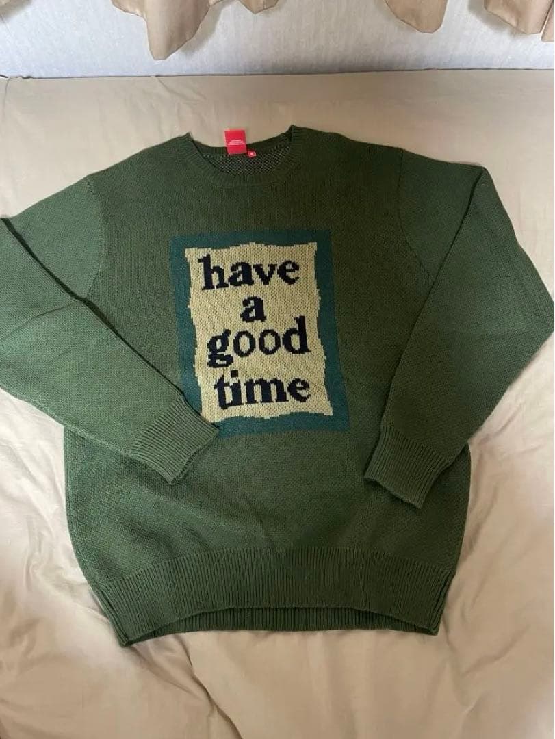 have a good time ニットsweater