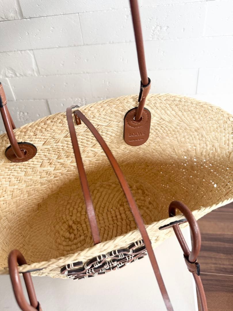 LOEWE ロエベ アナグラムバスケット スモール カゴバッグ