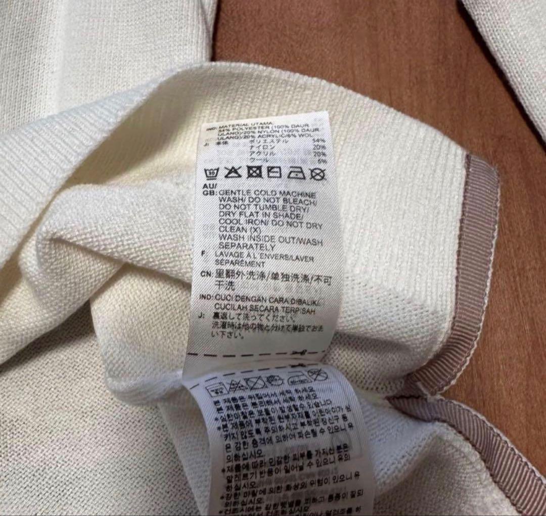 長袖セーター　ニットスカート　サイズL セットアップ　ゴルフウェア　秋冬　ウール