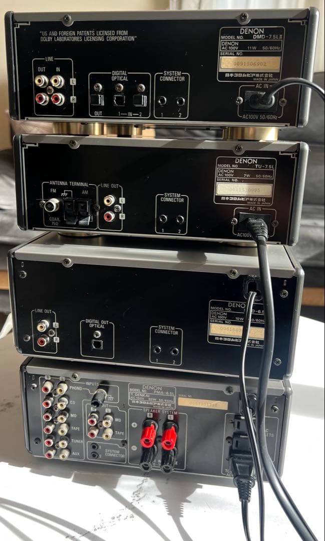 【完動品】DENON PMA-6.5L/DMD-7.5LII/TU/DCD