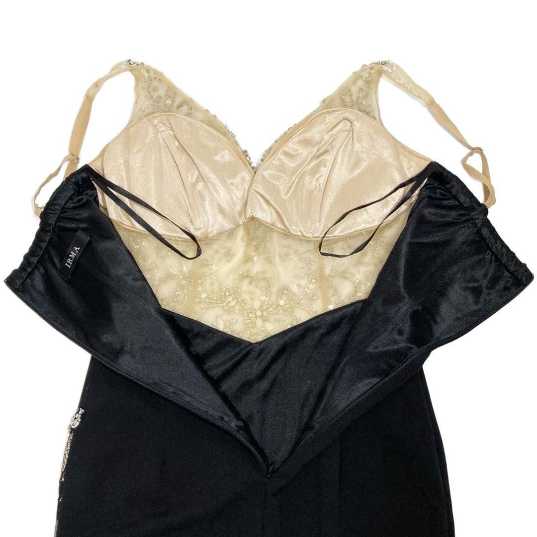 [イルマ]21114 キャバドレス ブラック M sugar